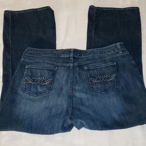 Plus Size GAP Curvy Low Rise Boot Cut Plus Jeans